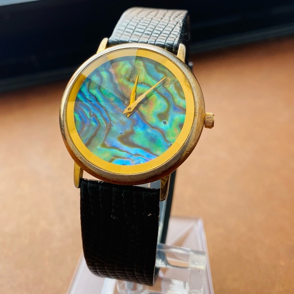 Fossil Accessories - 1980’s FOSSIL ABALONE WATCH